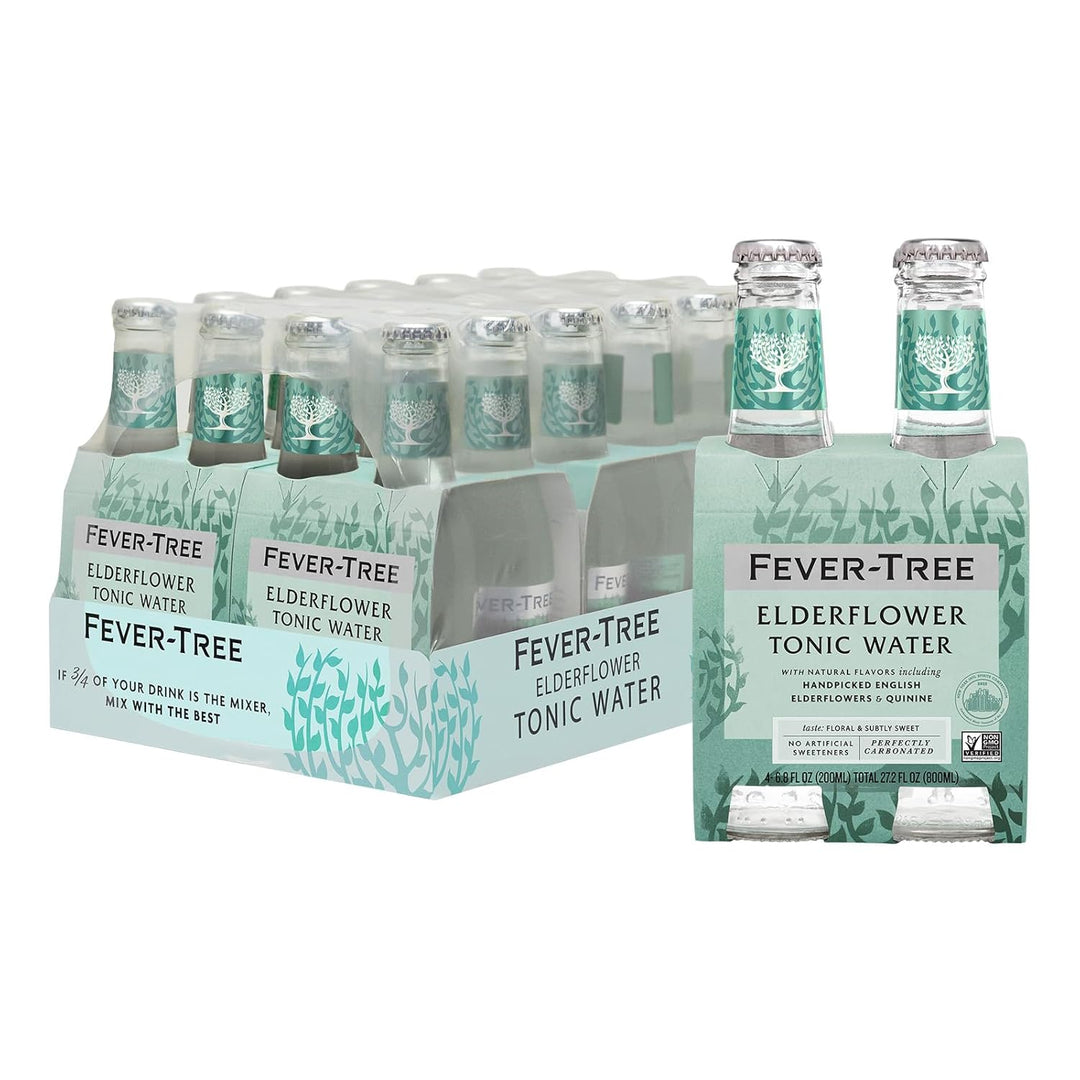 Fever-Tree Elderflower Tonic Water 200ml Bottles
