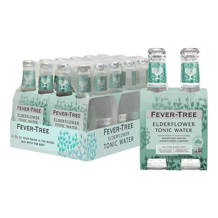 Fever-Tree Elderflower Tonic Water 200ml Bottles