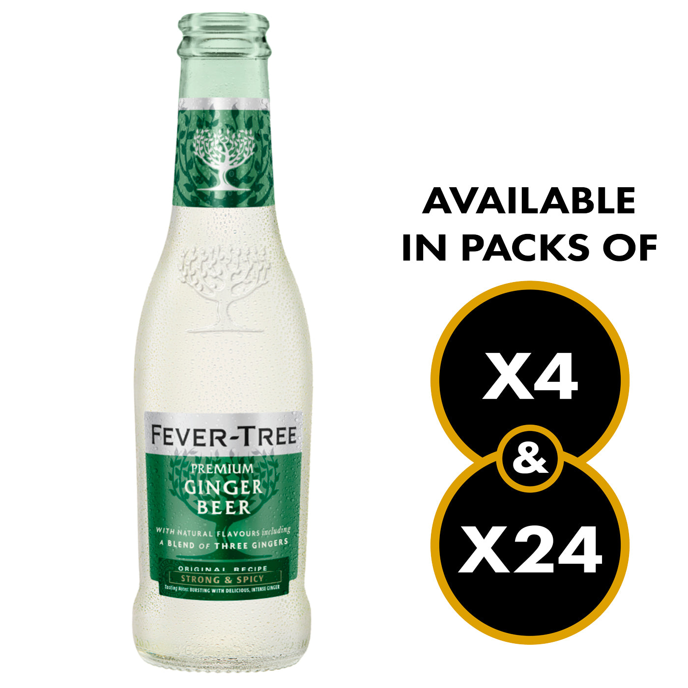Fever-Tree Premium Ginger Beer 200ml Bottles – Victori…