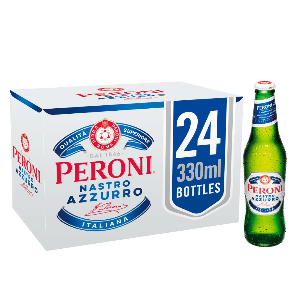 Peroni Nastro Azzurro Bottle 24 x 330ml – Victoria Wines