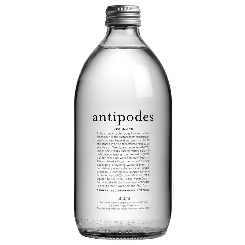 Antipodes Sparkling Water 24 x 500ml
