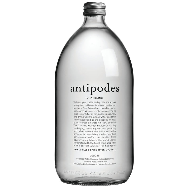 Antipodes Sparkling Water 12 x 1000ml