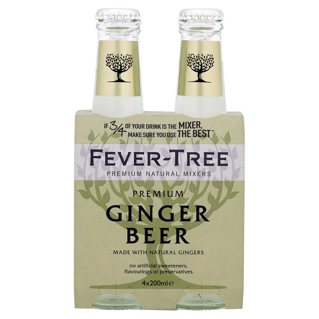 Fever-Tree Premium Ginger Beer 200ml Bottles