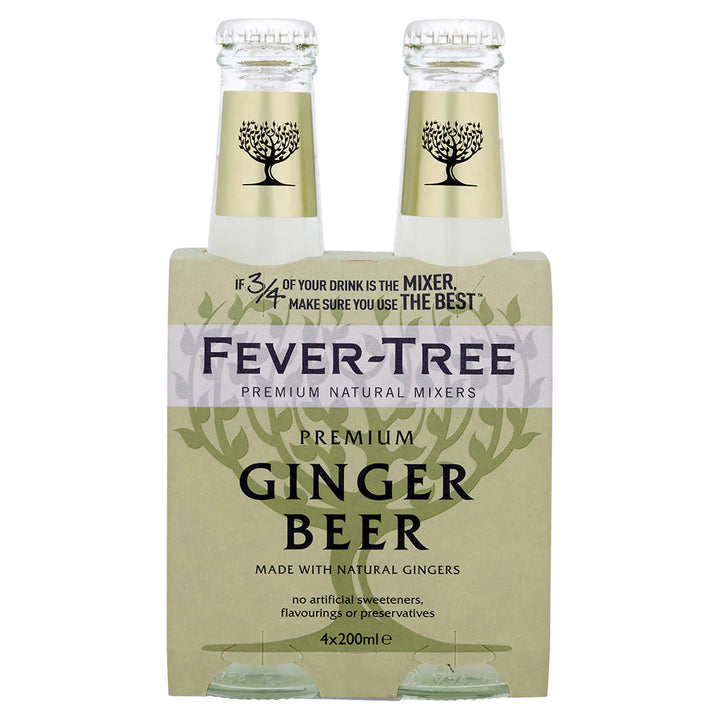 Fever-Tree Premium Ginger Beer 200ml Bottles