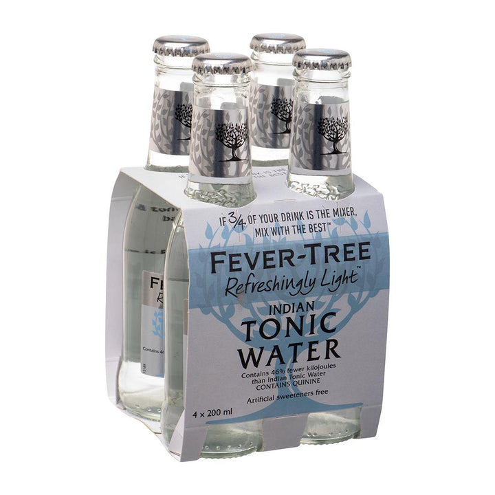 Fever-Tree Refreshingly Light Tonic Water 200ml Bottles