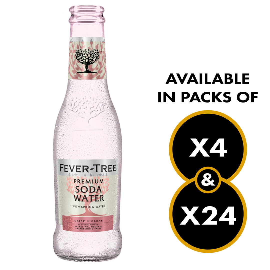 Fever-Tree Premium Soda Water 200ml Bottles