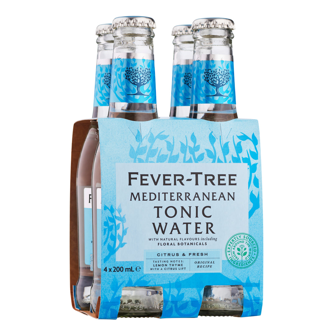 Fever-Tree Mediterranean Tonic Water 200ml Bottles