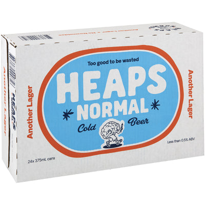 Heaps Normal Another Lager 0% ALc 375ml Cans