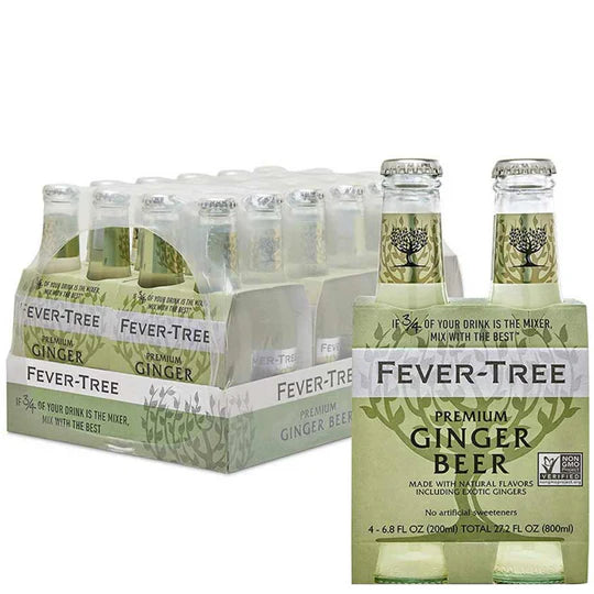 Fever-Tree Premium Ginger Beer 200ml Bottles