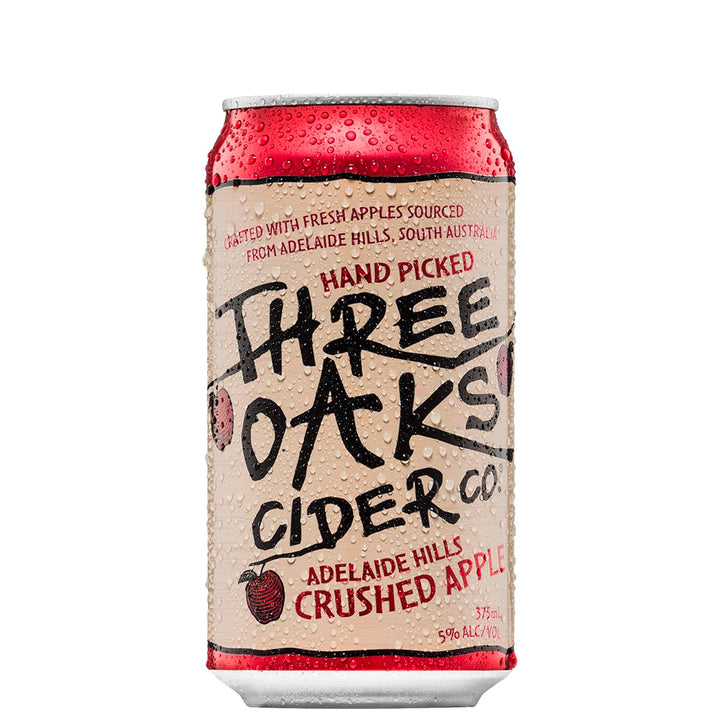 Three Oaks Cider Co. Crushed Apple Cider 375ml Cans