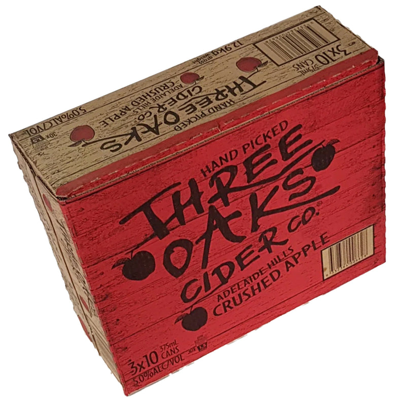 Three Oaks Cider Co. Crushed Apple Cider 375ml Cans