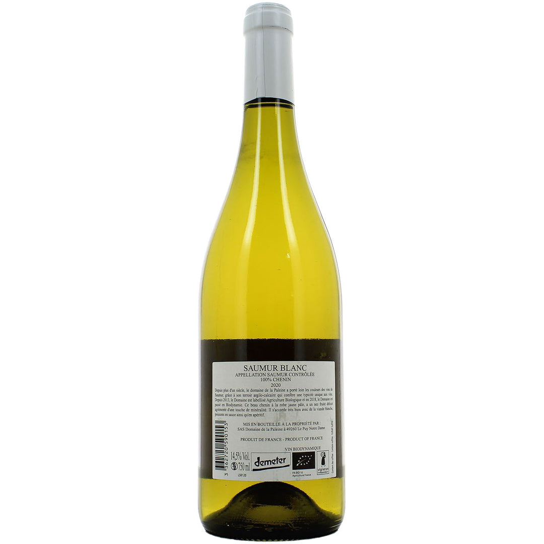 Domaine de la Paleine AOP Organic Saumur Chenin Blanc 2024
