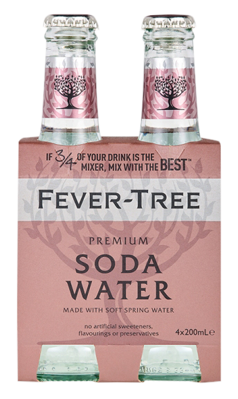 Fever-Tree Premium Soda Water 200ml Bottles