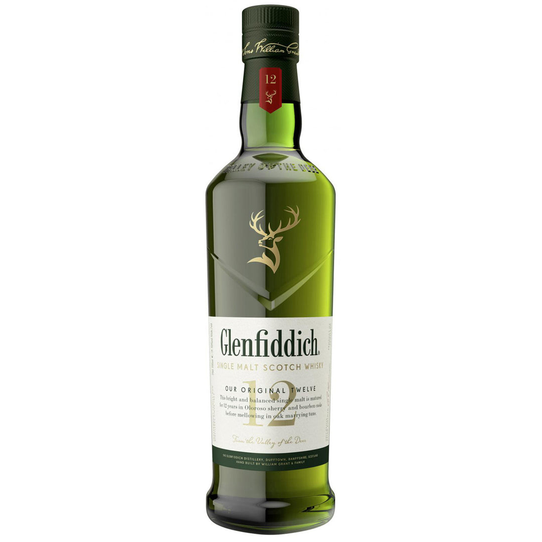 Glenfiddich 12 Year Old Whisky 700ml